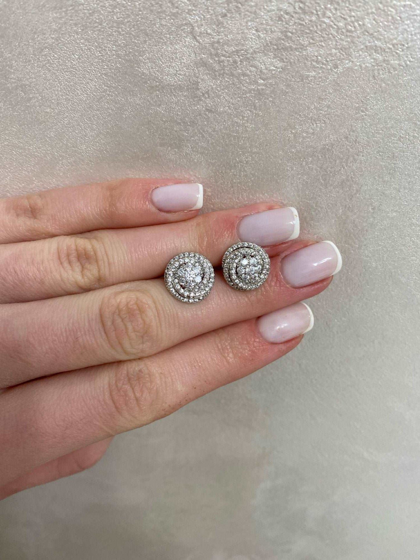 Swirly Stud Earrings - Silver Lining Jewellery