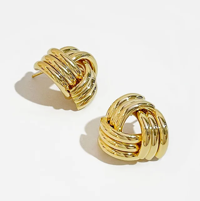 Knot Stud Earrings