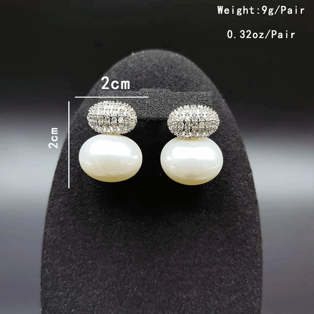 Pearl Earrings - Silver Lining Jewellery