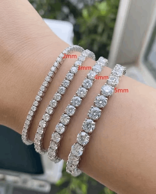 Round Tennis Bracelet - Silver Lining Jewellery