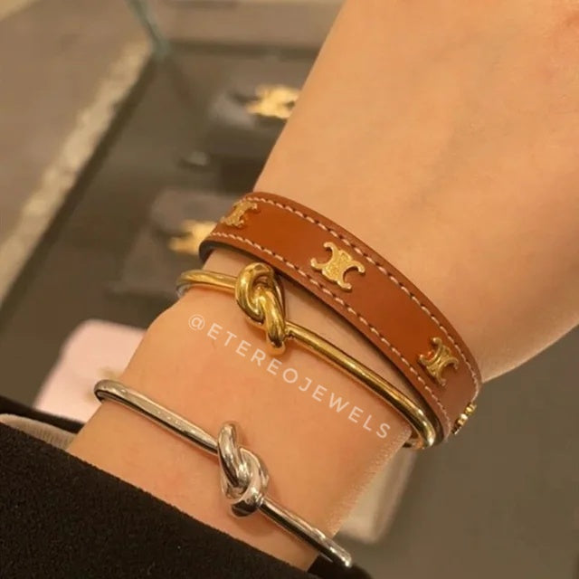 C Leather Bracelets Etereo