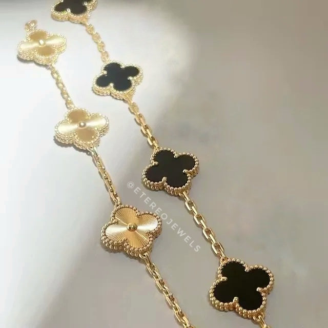 Clover Bracelet Etereo Black