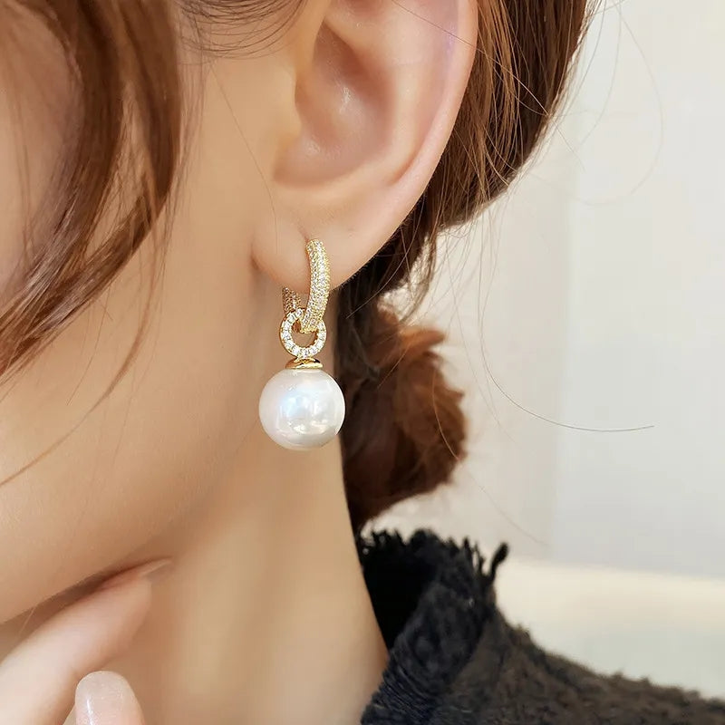 Pearl Drop Earrings