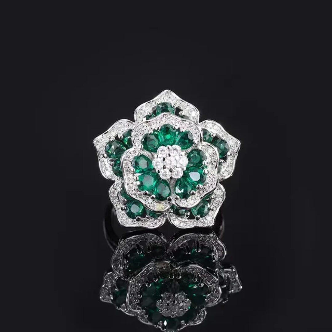 Flower Ring Adjustable