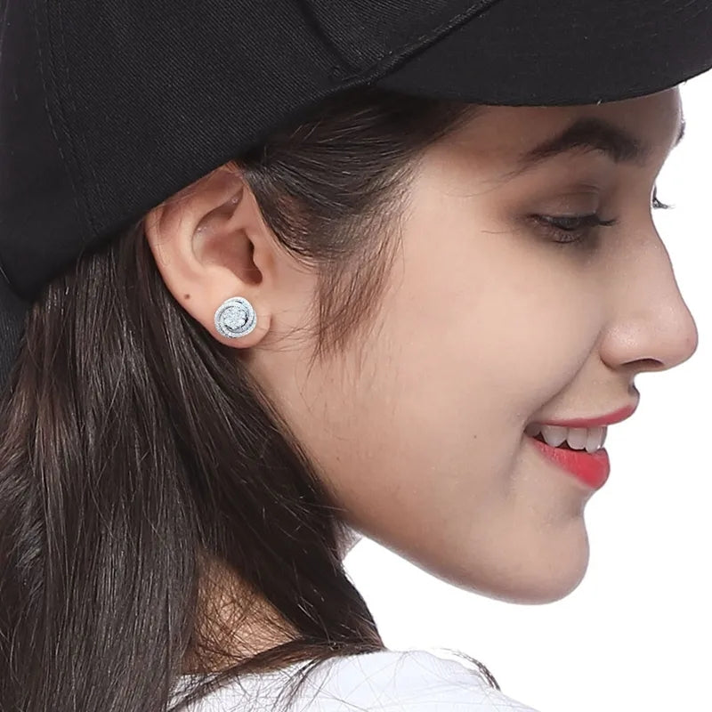 Swirly Stud Earrings - Silver Lining Jewellery