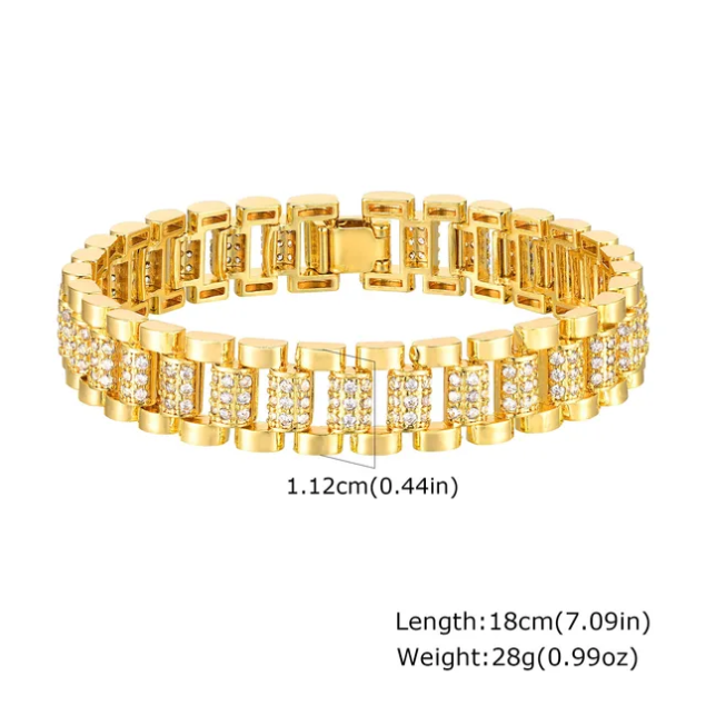 Gold Tennis Bracelets