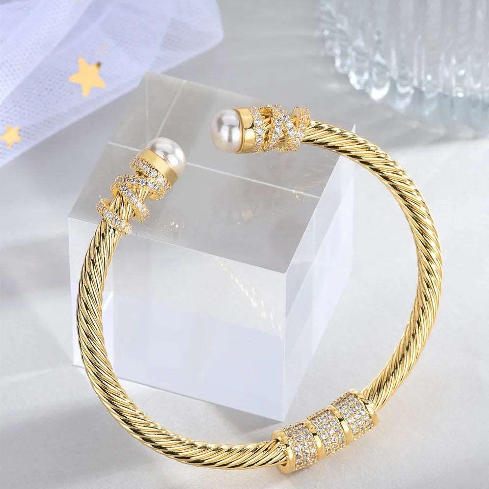 Pearl Cuff Bracelet