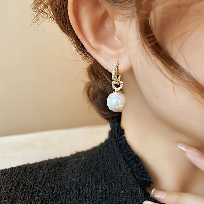 Pearl Drop Earrings