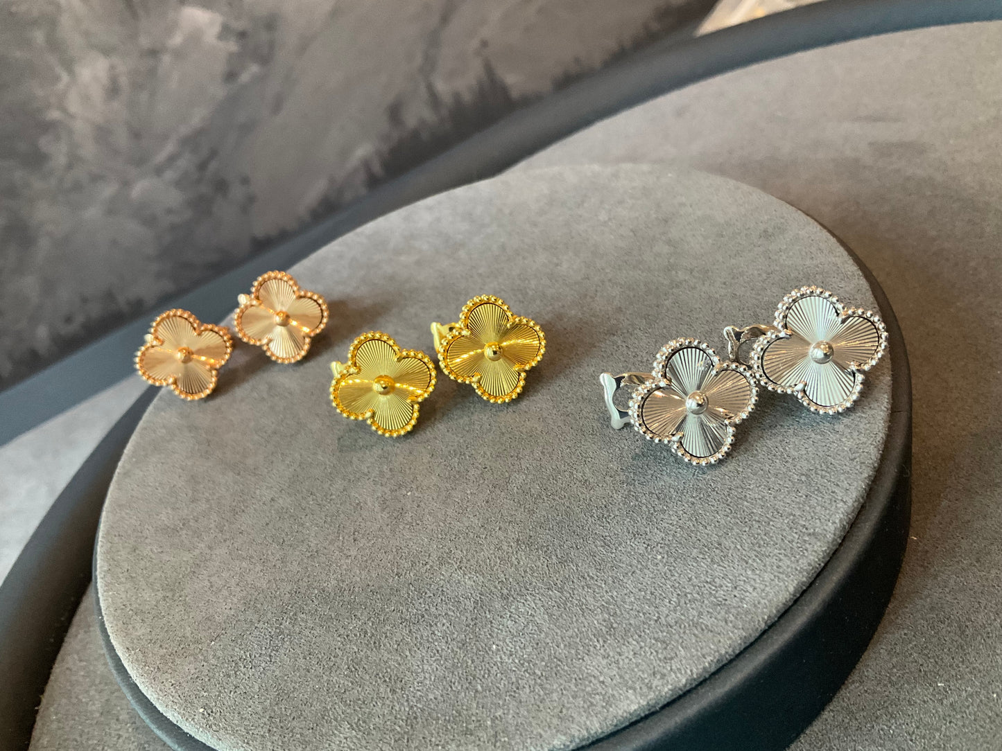 Clover Earrings Etereo with clip