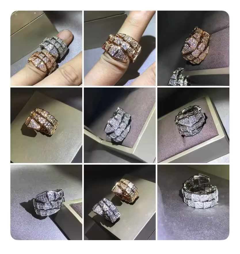 Snake Double Ring Etereo