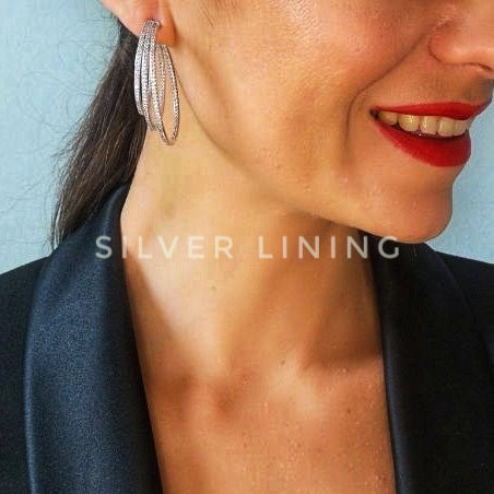 Triple Hoop Earrings