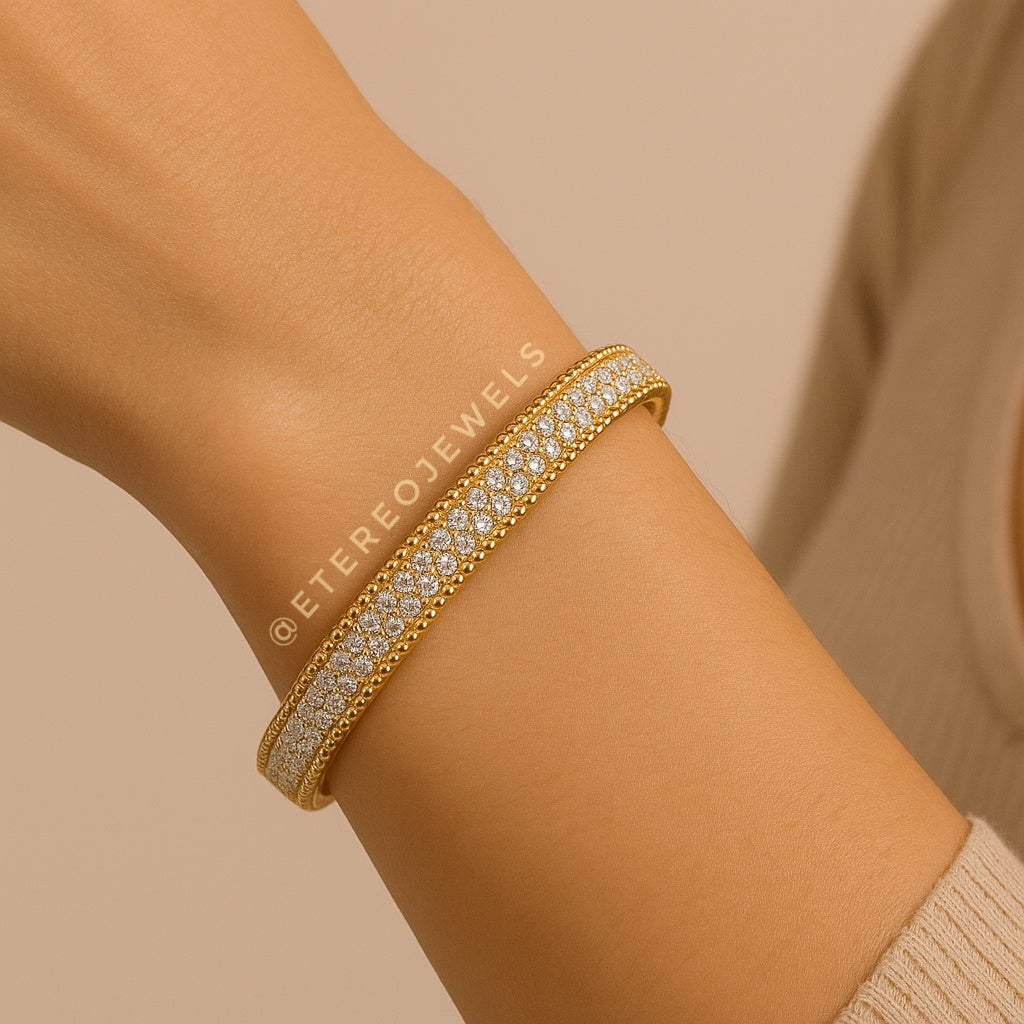 Clover Bracelet Bangle Etereo