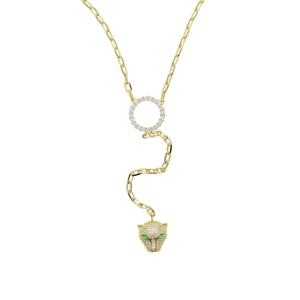 Leopard Necklace Set