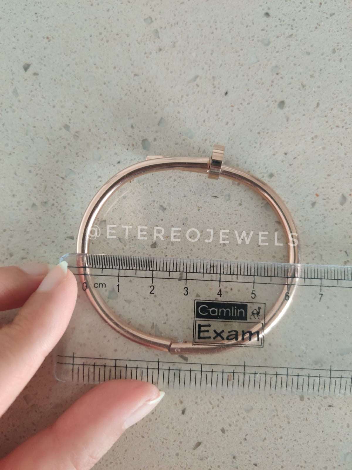 Silver Lining Jewellery Nail Bracelet Etereo Silver Lining Jewellery