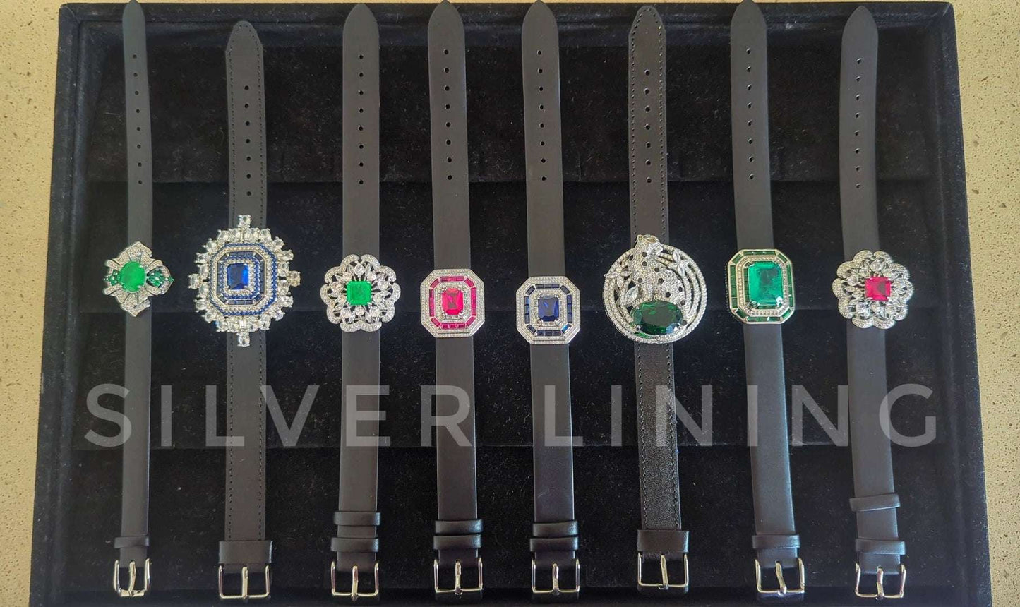 Leopard Leather Bracelets