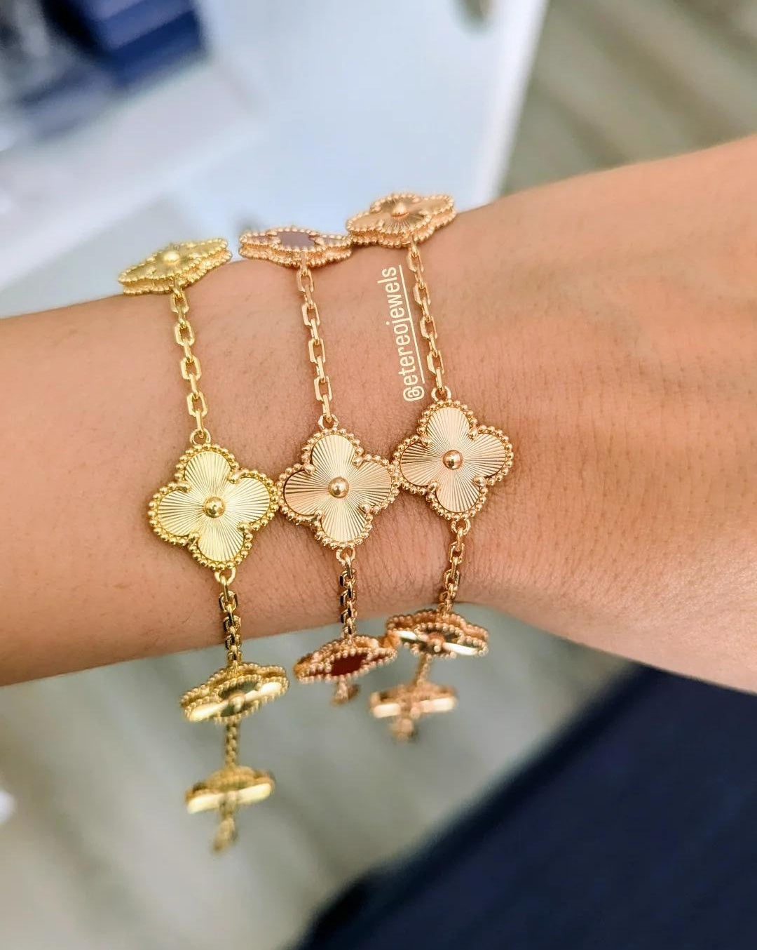 Clover Bracelet Etereo Gold