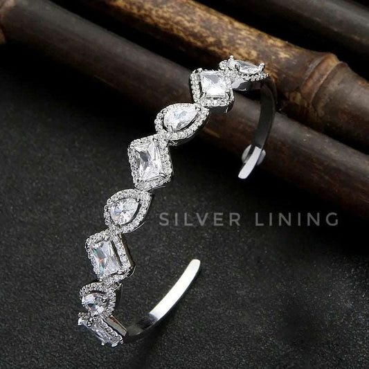 Fancy Cuff Bracelet - Silver Lining Jewellery