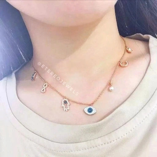 Evil Eye Charms Necklace