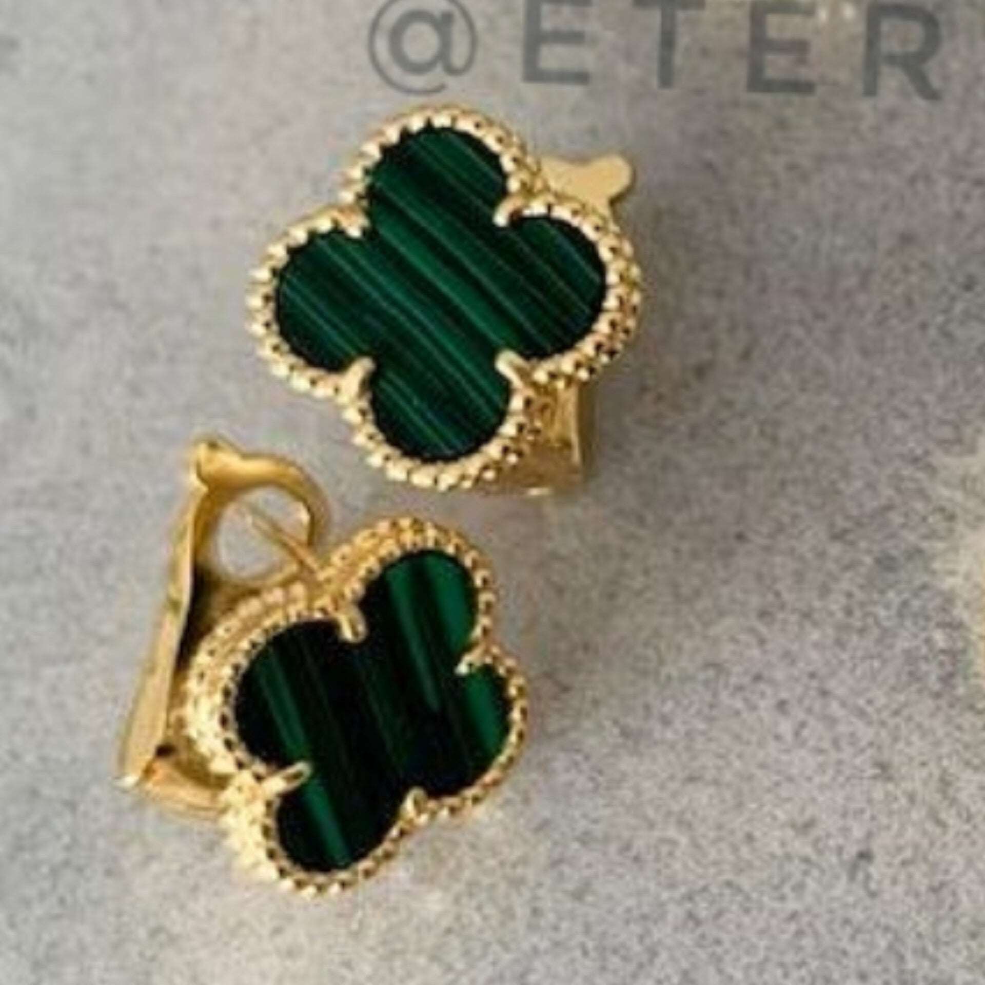Clover Earrings Etereo vc with clip