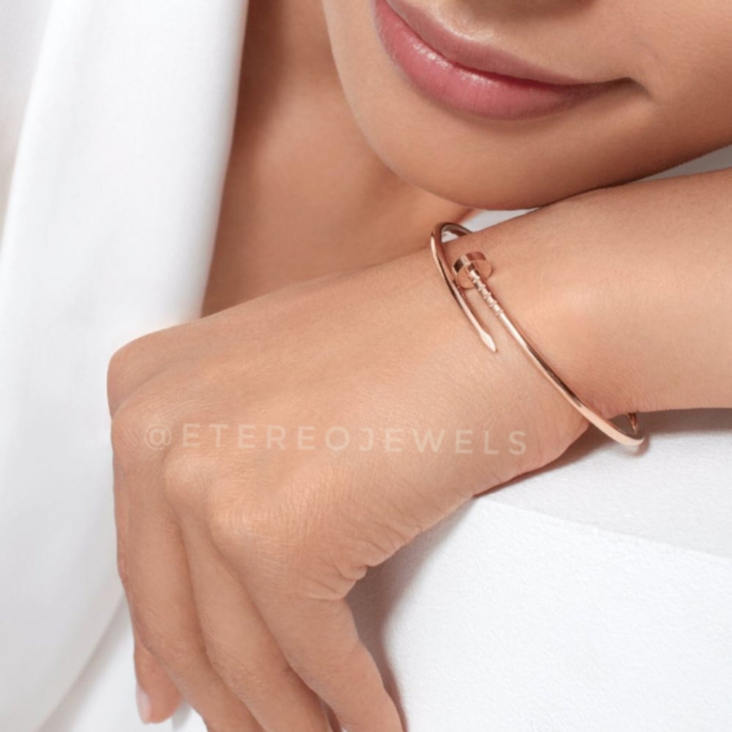 Nail Bracelet Thin Etereo
