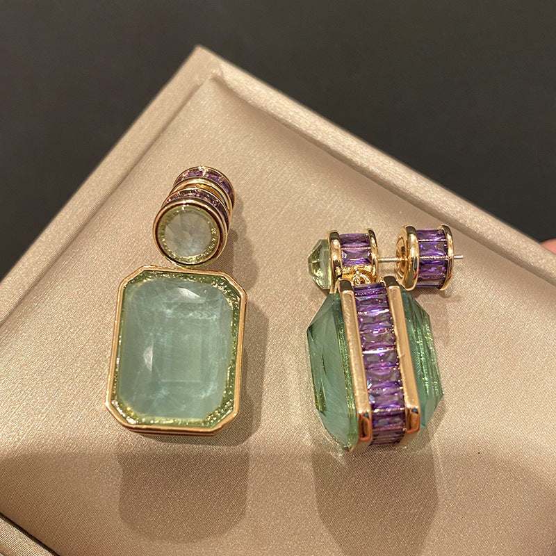 Jade Earrings - 3 cm