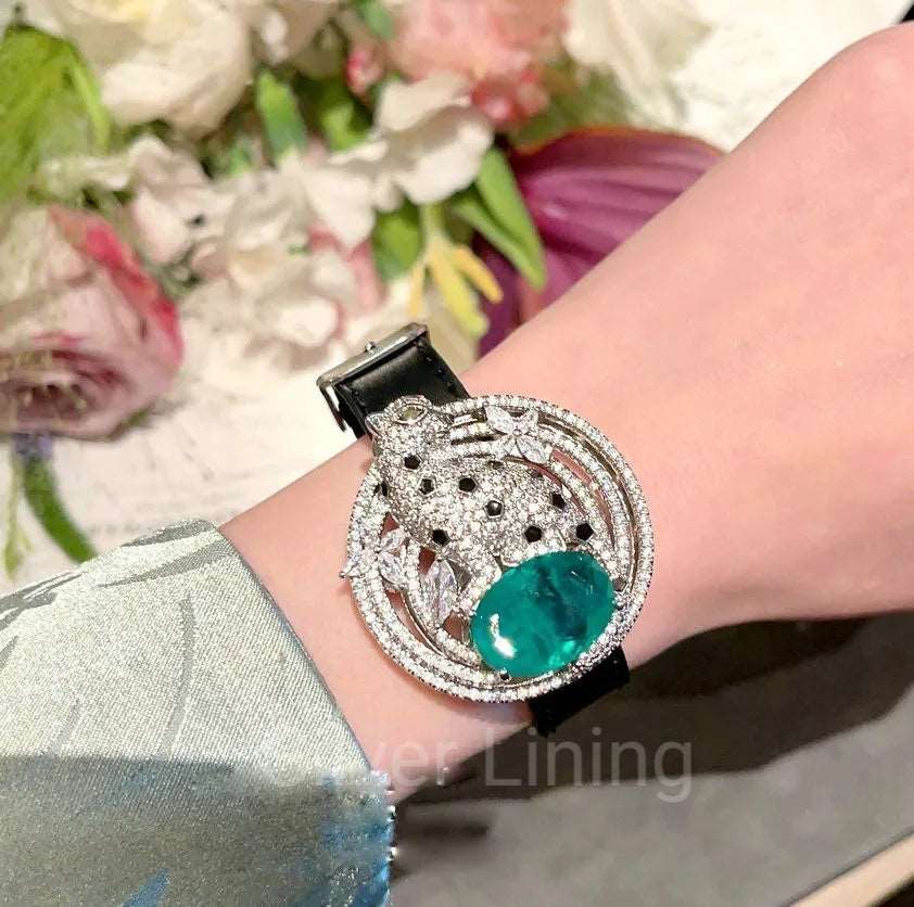 Leopard Leather Bracelets
