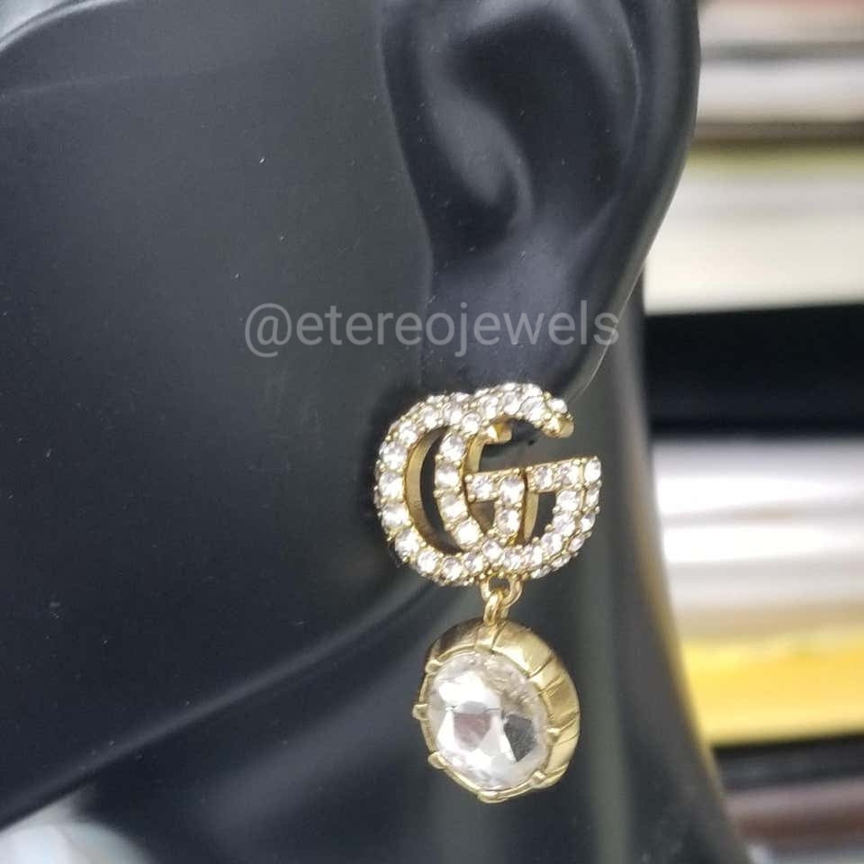 Gg Crystal Earrings Etereo