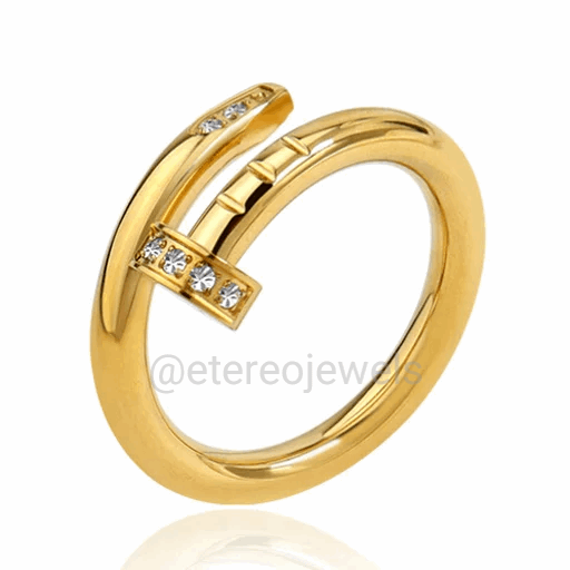 Silver Lining Jewellery Nail Ring Etereo Silver Lining Jewellery