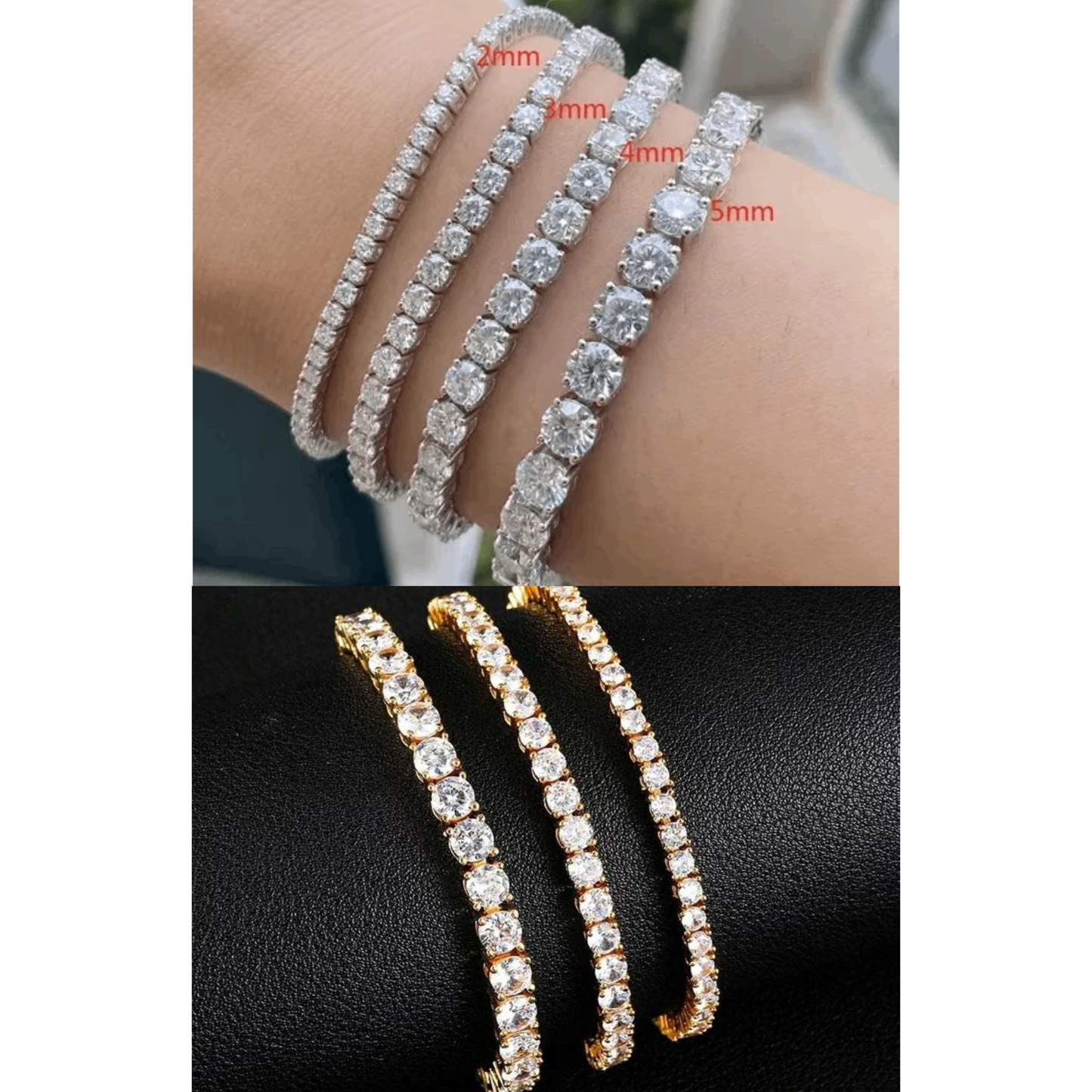 Round Tennis Bracelet