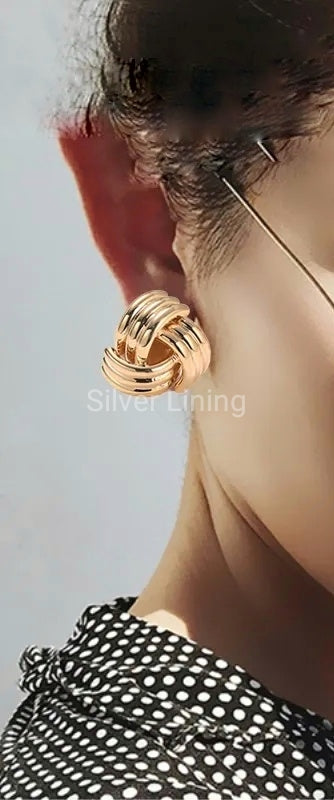 Knot Stud Earrings