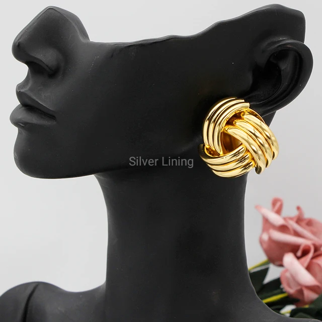 Knot Stud Earrings