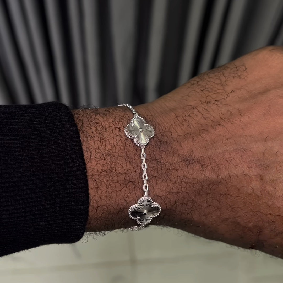 Clover Bracelet Etereo Silver - Unisex