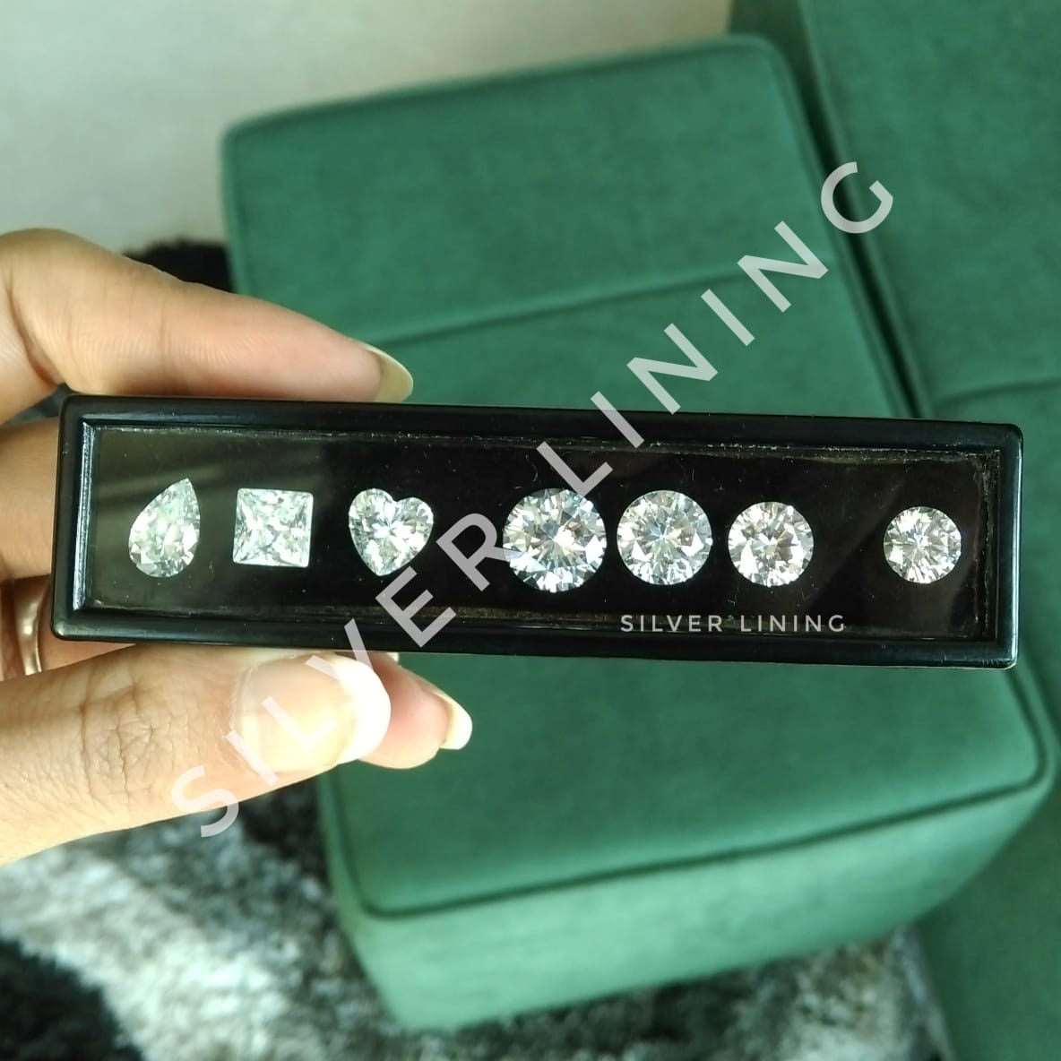 Silver Lining Jewellery Solitaire Earrings 925 - Preorder (No Cod) Silver Lining Jewellery