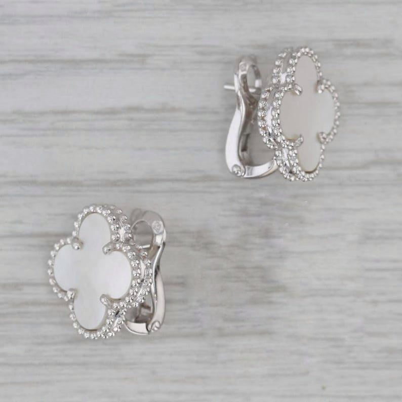 Clover Earrings Etereo with clip