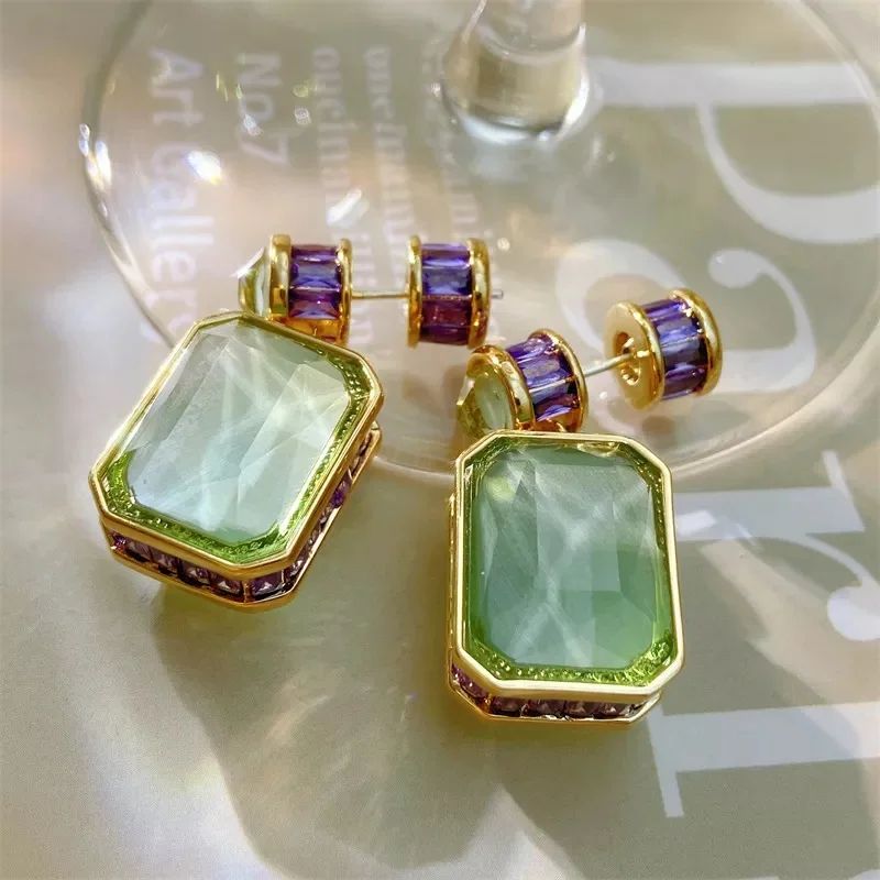 Jade Earrings - 3 cm