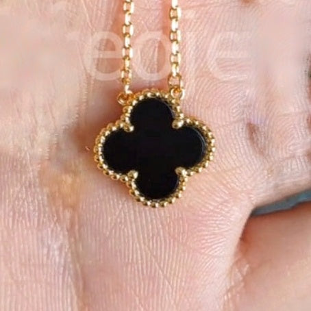 Silver Lining Jewellery Clover Necklace Etereo vc (Only single Clover Necklace) Silver Lining Jewellery