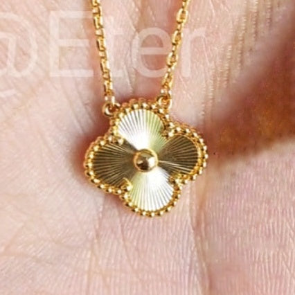 Silver Lining Jewellery Clover Necklace Etereo vc (Only single Clover Necklace) Silver Lining Jewellery