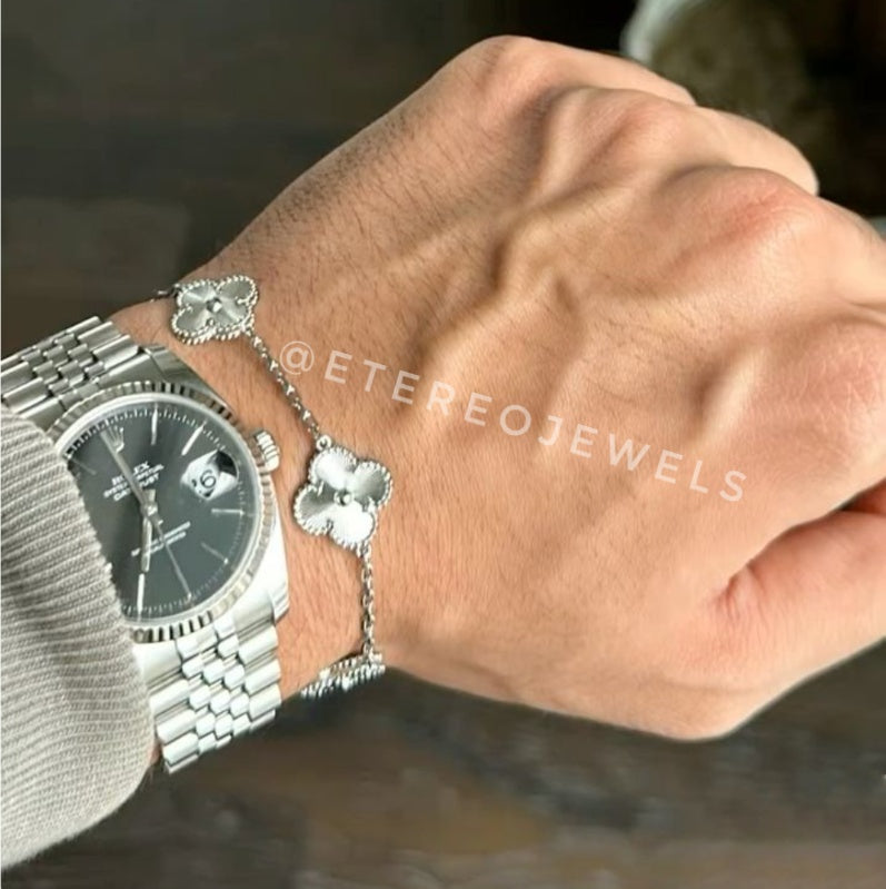 Clover Bracelet Etereo Silver - Unisex