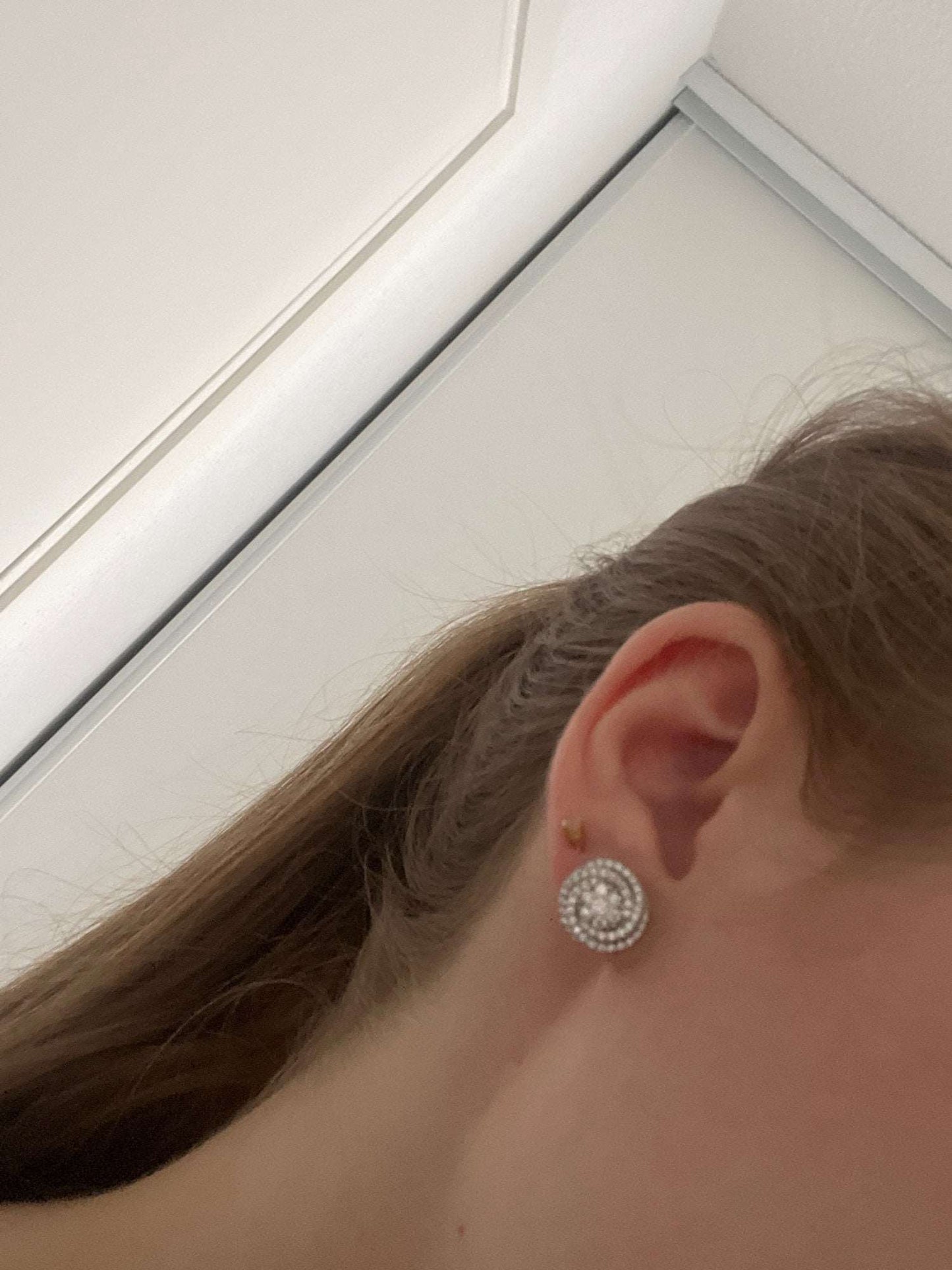 Swirly Stud Earrings - Silver Lining Jewellery