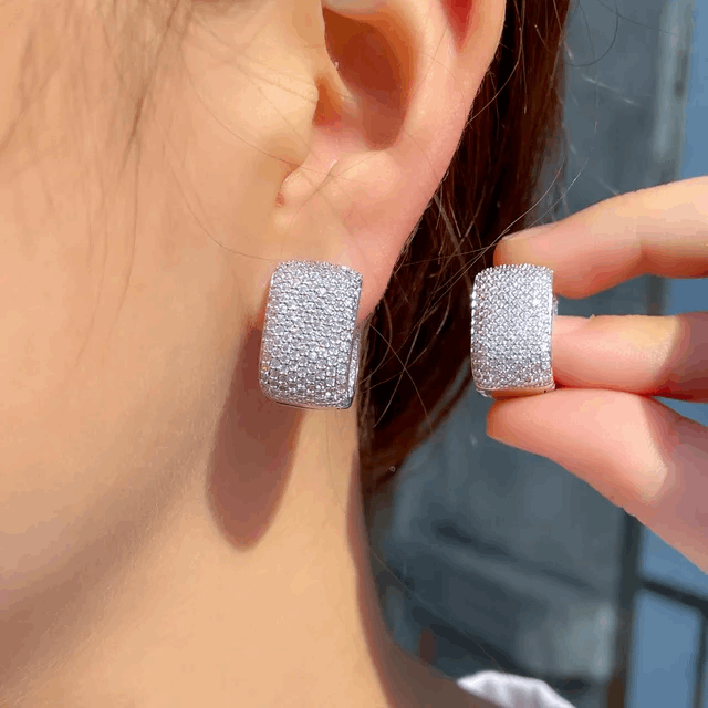 Huggies Earrings - Silver Lining Jewellery