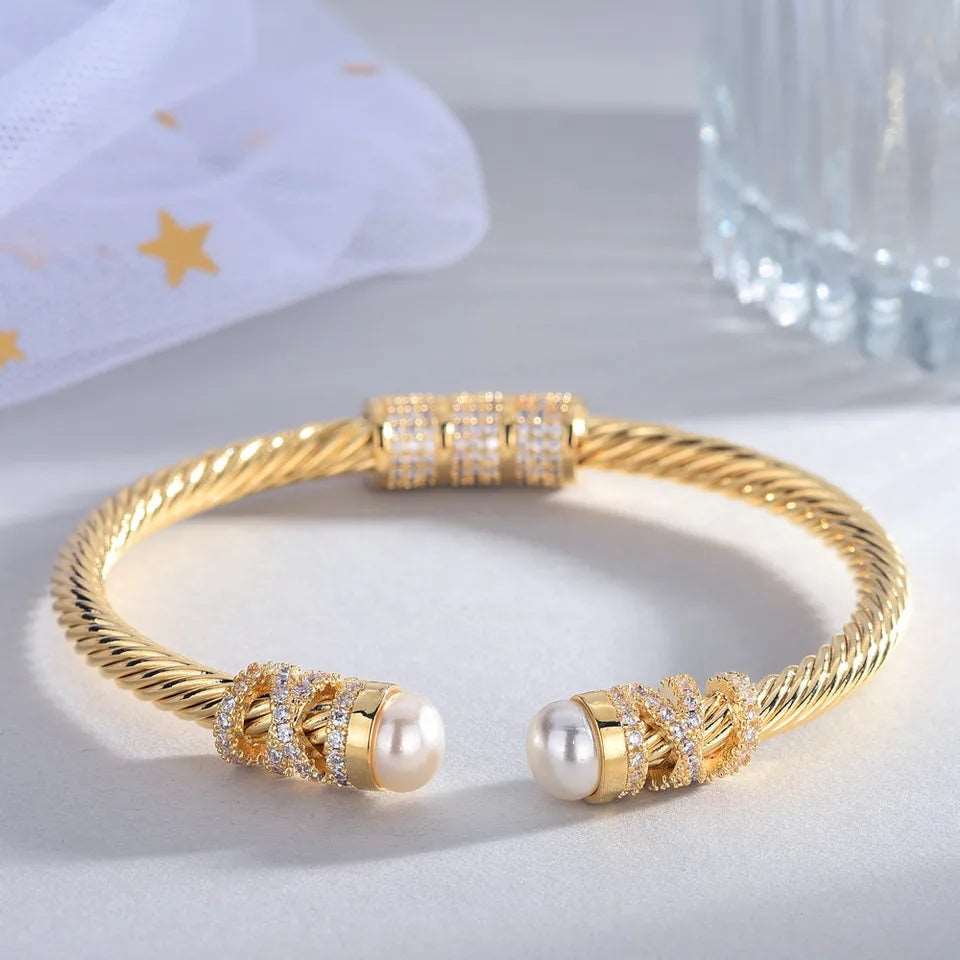 Pearl Cuff Bracelet
