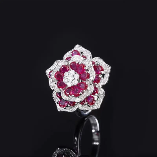 Flower Ring Adjustable