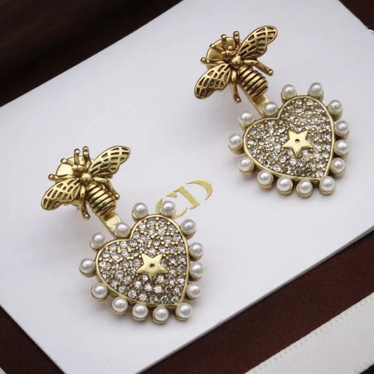 CD Earrrings Etereo