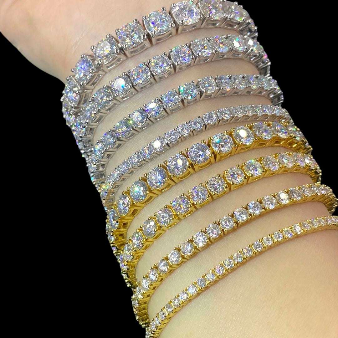 Round Tennis Bracelet