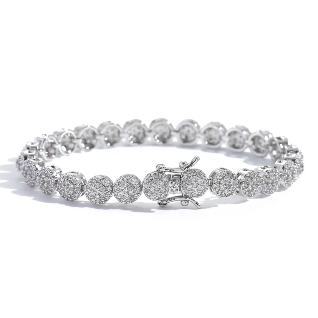 Illusion Tennis Bracelets - 7 inch