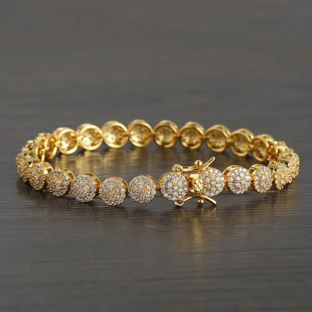 Illusion Tennis Bracelets - 7 inch