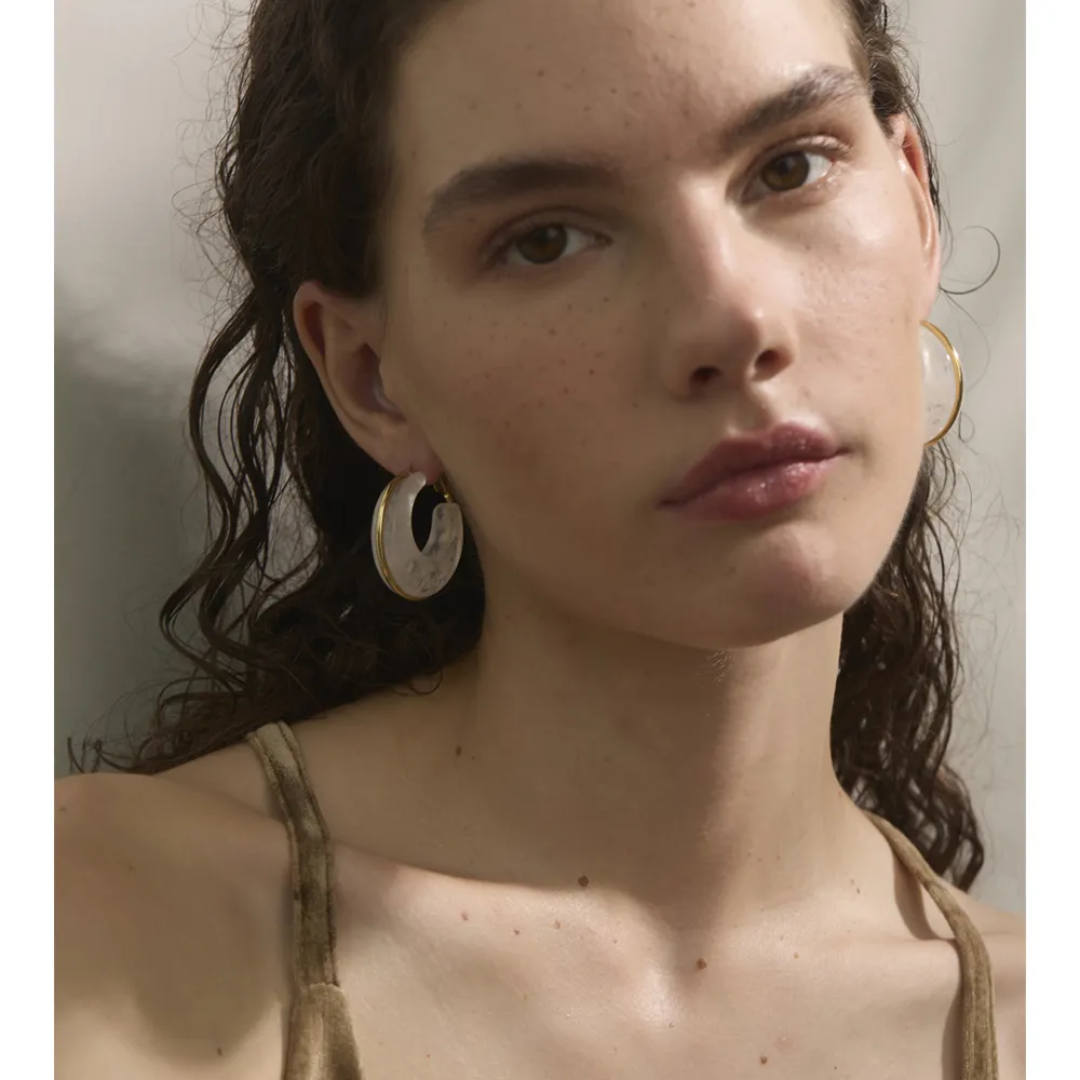 Lucent Hoop Earrings