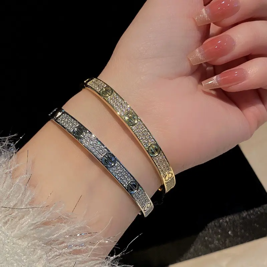 Band Bracelet Etereo Pave