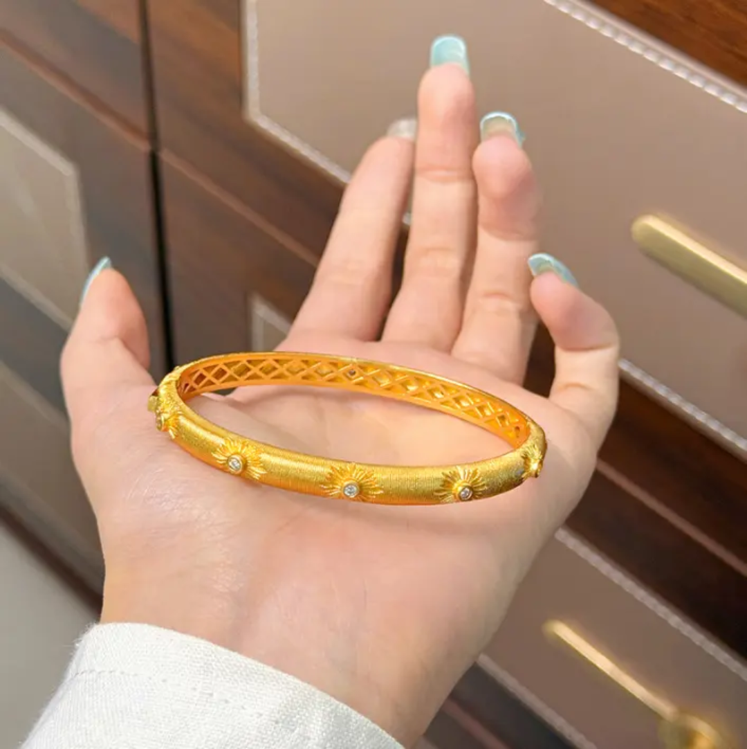 Textured Metal Bracelet