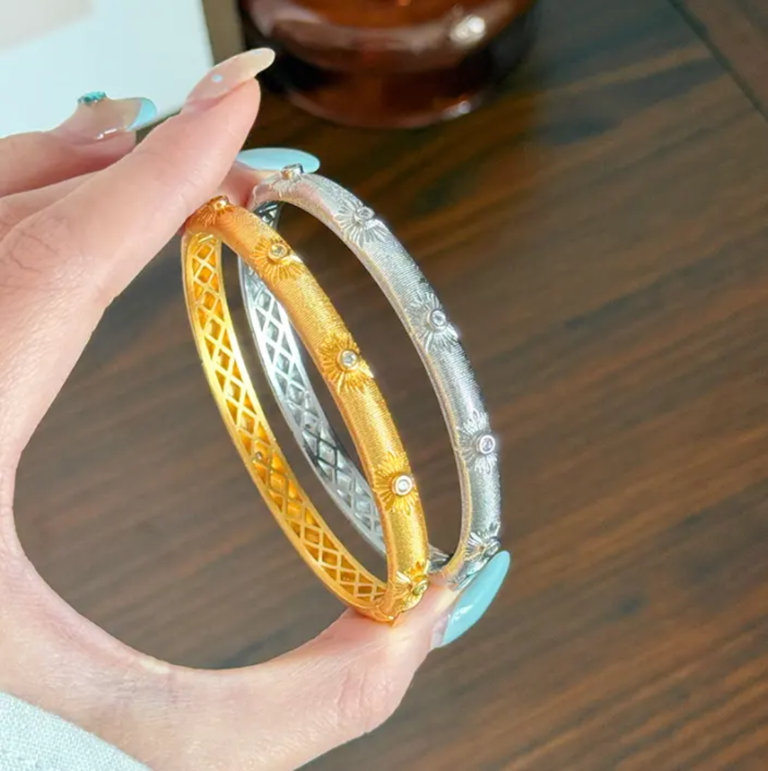 Textured Metal Bracelet